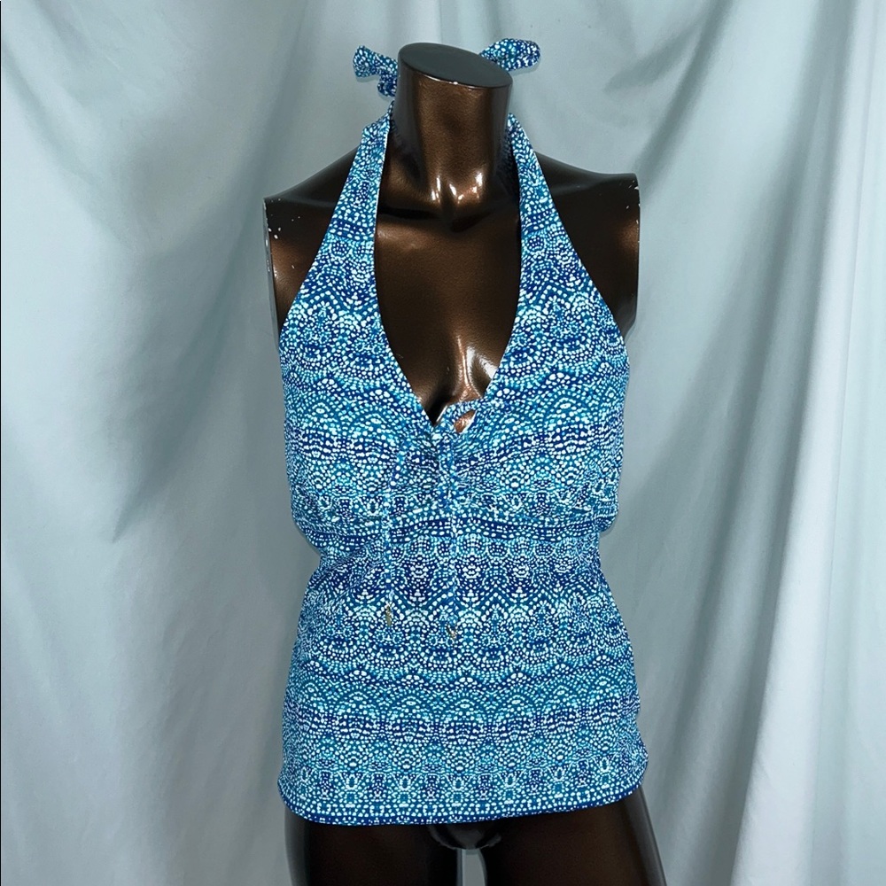 Tommy Bahama Island Cays Pointelle reversible Tankini - Small - New - Picture 4 of 6
